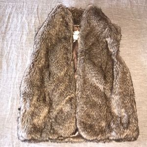 BCBGeneration Faux Fur Vest